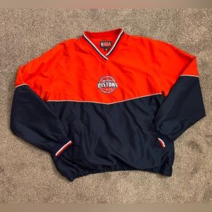 NBA DETROIT PISTONS Retro Vintage Pullover